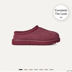 UGG Maroon Suede Slip-Ons